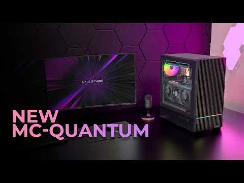 This is the MC-QUANTUM Case: thermal performance, ARGB and premium design