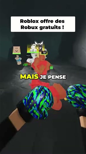 ROBUX OFFICIEL GRATUIT OFFERT PAR ROBLOX (no fake)