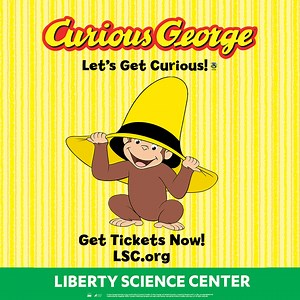 1.7K views · 34 reactions | Let's monkey around in Curious George's world! Get tickets now | Liberty Science Center | Facebook