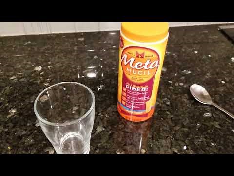 How to make a Metamucil drink