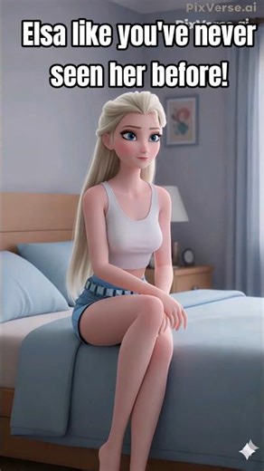 Elsa’s Cute Casual Outfit TRANSFORMS into a Stunning Homecoming Dress ✨👗 | Frozen Glow-Up #shorts