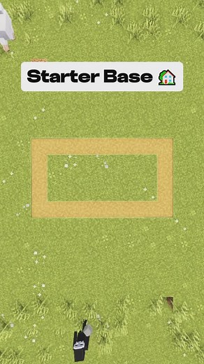 soup on Instagram: "Minecraft Build Idea: Starter Base 🏡 #Minecraft #minecraftbuilding #minecrafttutorial"