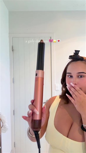 First time using my new babyyyy ⭐️ For next time: I’m not gonna brush them out ffs