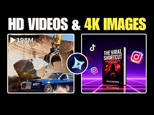 The BEST FREE AI Tool for Creators? 4K Images & Video Generation Test