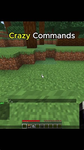 Unbelievable Minecraft Crazy Commands Revealed!