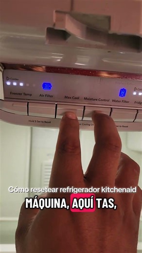 Reset Refrigerador kitchenaid