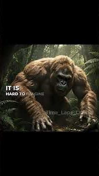 The Last Giant Ape — Gigantopithecus #prehistoric #apes #bigfoot