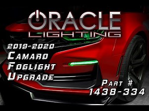 19-20 Chevy Camaro SS/RS ORACLE ColorSHIFT Fog Light Upgrade