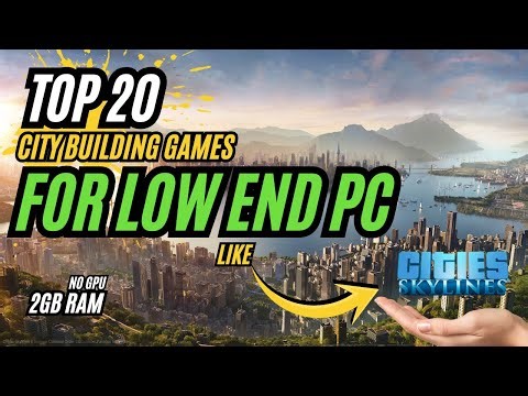 Top 20 City Building Games for Low End PC 2026 | No GPU | 2GB RAM | Offline Games