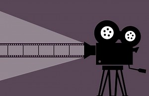 Download Cinema, Movie, Camera. Royalty-Free Stock Illustration Image