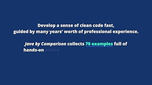 Java By Comparison: Become a Java Craftsman in 70 Examples