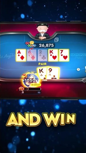 Monopoly Poker – UA Performance Ad | Playtika Mobile Poker by Alter World Studios