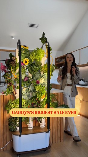 19K views · 63 reactions |  Ready for fresh, homegrown goodness? Get up to 45% off Gardyn Devices with code 'CYBER' Grow 100+ plants indoors—perfect for holiday feasts and eco-conscious gifting. | Gardyn | Facebook