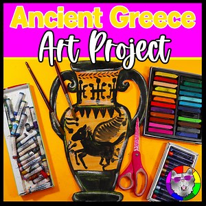 Art History Art Project Ancient Greece Art Greek Vase Art Lesson Greek Artwork