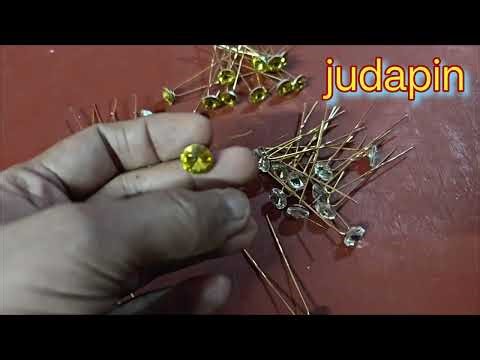 Crystal rhinestone juda pin design #judapin #fashion #womensfashion