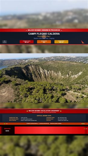245K views · 4.2K reactions |  URGENT: Campi Flegrei Hit by Strong...