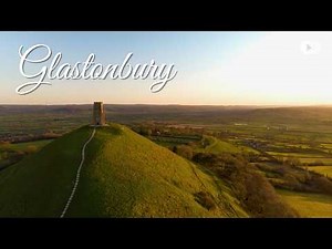 Glastonbury Somerset | Relaxing Panoramic Travel Film from England