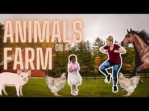 Farm Animals Creative Dance Lesson | For Toddlers & Preschoolers