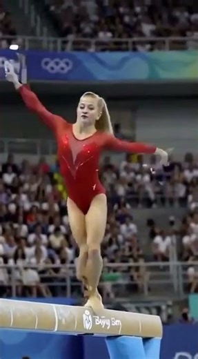 The Most Insane Balance Beam Save You’ve Ever Seen! 🥇#gymnasticsskills #gymnasticshorts #gymnast