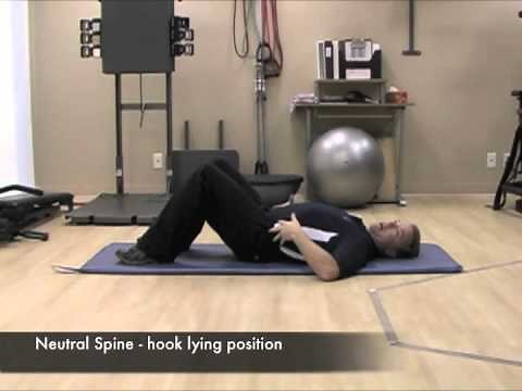 Finding neutral spine position