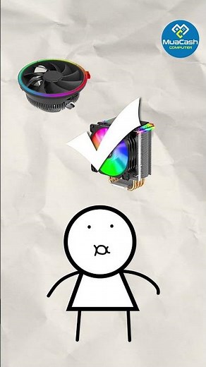 Mẹo lắp và đồng bộ đèn led quạt tản nhiệt fan case #muacashcomputer #buildpc