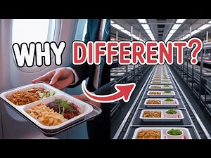 Why Airplane Food Tastes Different? (Real Airline Catering Factory Tour)