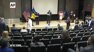 Mayorkas welcomes new U.S. citizens in NYC