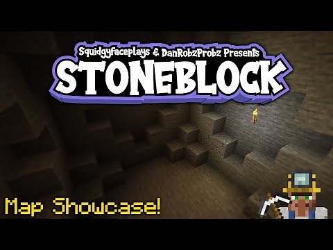 "Stoneblock" Official Minecraft Marketplace Map Showcase! [Underground Survival]