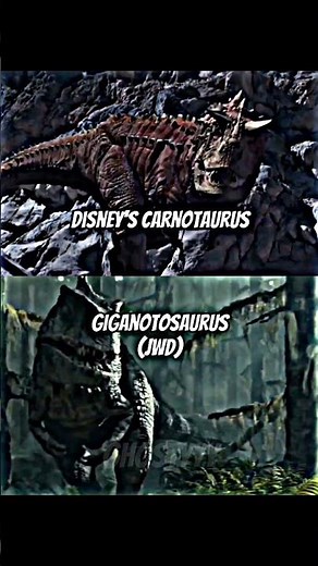 Disney's Carnotaurus vs Giganotosaurus (JWD)