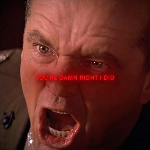 “Did You Order The Code Red?” // A Few Good Men Edit - Court Room Scene