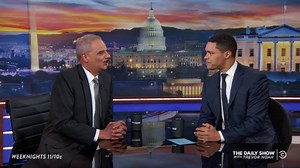Former attorney general Eric Holder discusses his involvement with Starbucks's racial bias training, as well as redistricting and a potential 2020 presidential run. https://on.cc.com/2vpT5sQ | The Daily Show