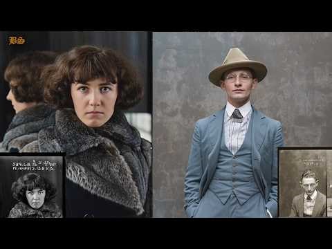 Faces From the Most Notorious Outlaw Era: Rare Mugshots Brought to Life