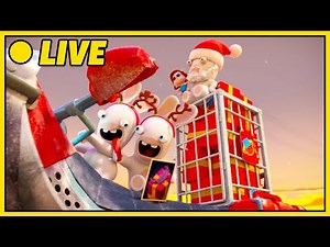 Rabbids Crash Santa’s Workshop 🎄🤣 Christmas for Toddlers 🎁 RABBIDS INVASION 🐰 Xmas Cartoon for Kids
