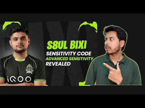 SOUL Bixi op sensitivity code advance control revealed #bixiop #bgmi #sensitivity #pubgmobile