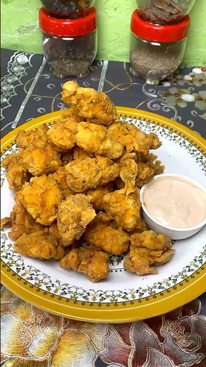 KFC CHICKEN POP CORN #recipe #food #video #viral #nonveg #shortvideo #cooking #kfc #likeandsubscribe