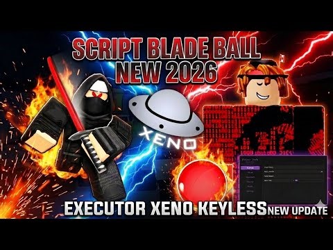 EXECUTOR XENO KEYLESS 🔑💎 | Script blade ball 👫🏼
