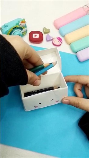 Handmade my little pony storage box 👀 with kitten too🩷 #shorts #diy #craft #shafasdiy #viral