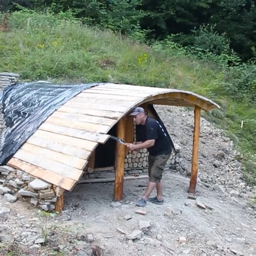 71K views · 1.2K reactions | Embark on an Epic Journey From Field to Dugout, The Hobbit's House. | Adventures Bushcraft | Facebook
