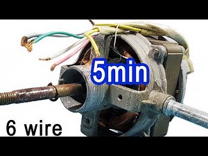 2 tips connect wire table fan most understandable, 5 or 6 wire motor wiring diagram