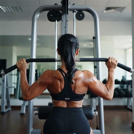 How to do lat pull downs on a cable machine at your local gym