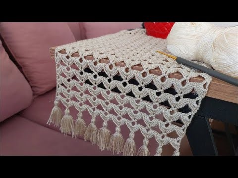 How to Crochet an Elegant White Lace Edging | Easy Beginner Tutorial