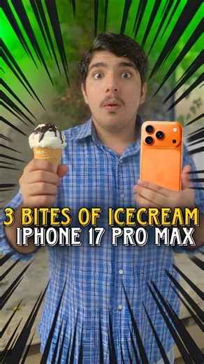 Eat Icecream in 3 Bites and win IPhone 17 Pro Max😱#shorts #minivlog #viral