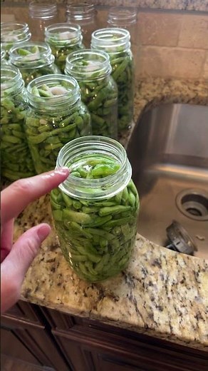 How To Can Green Beans: SO EASY! #canning #homesteading #farmlife
