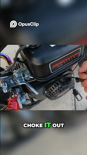 Predator 212 Mini Bike Start!