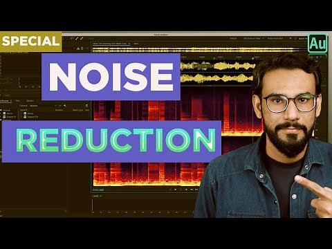 How to Remove background Noise | Noise Reduction and Restoration in Urdu Hindi | Adobe Audition