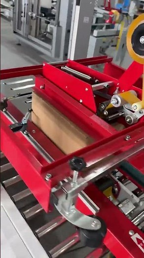 Carton sealing and packing machine tape loading tutorial Fully Automatic Packaging Machine..