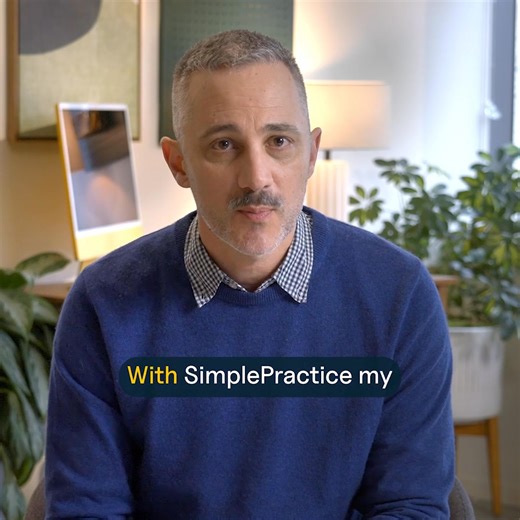 Complete documentation up to 40% faster with AI-generated notes to better focus on clients. | SimplePractice