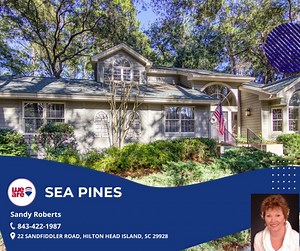 22 Sandfiddler Road, HHI SC - Sea Pines Beautiful private 1/2-acre...