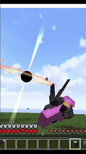 Flying through a BLACKHOLE in Minecraft - HBM's NTM Extended