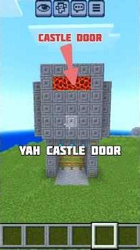 🏰 “Epic Castle Door in Minecraft! 🚪”